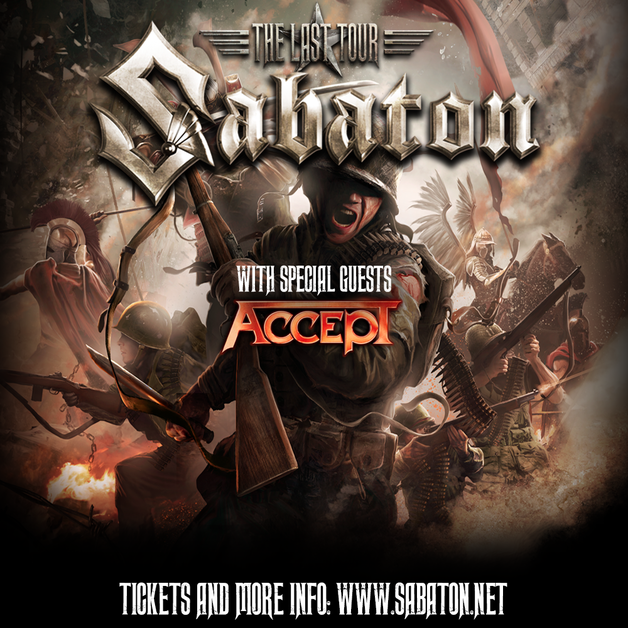 Default sabaton tour poster